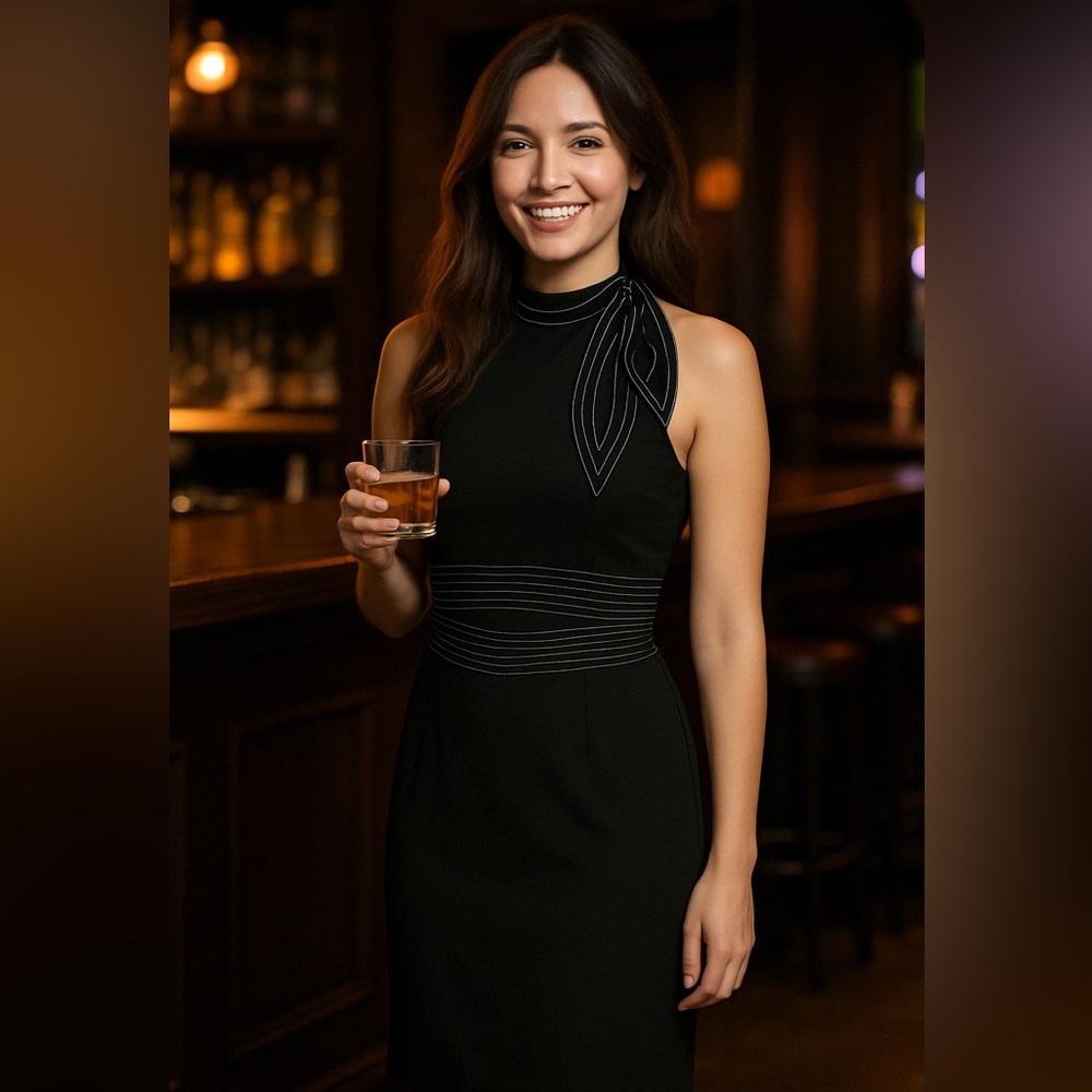 Sleeveless Black Dress